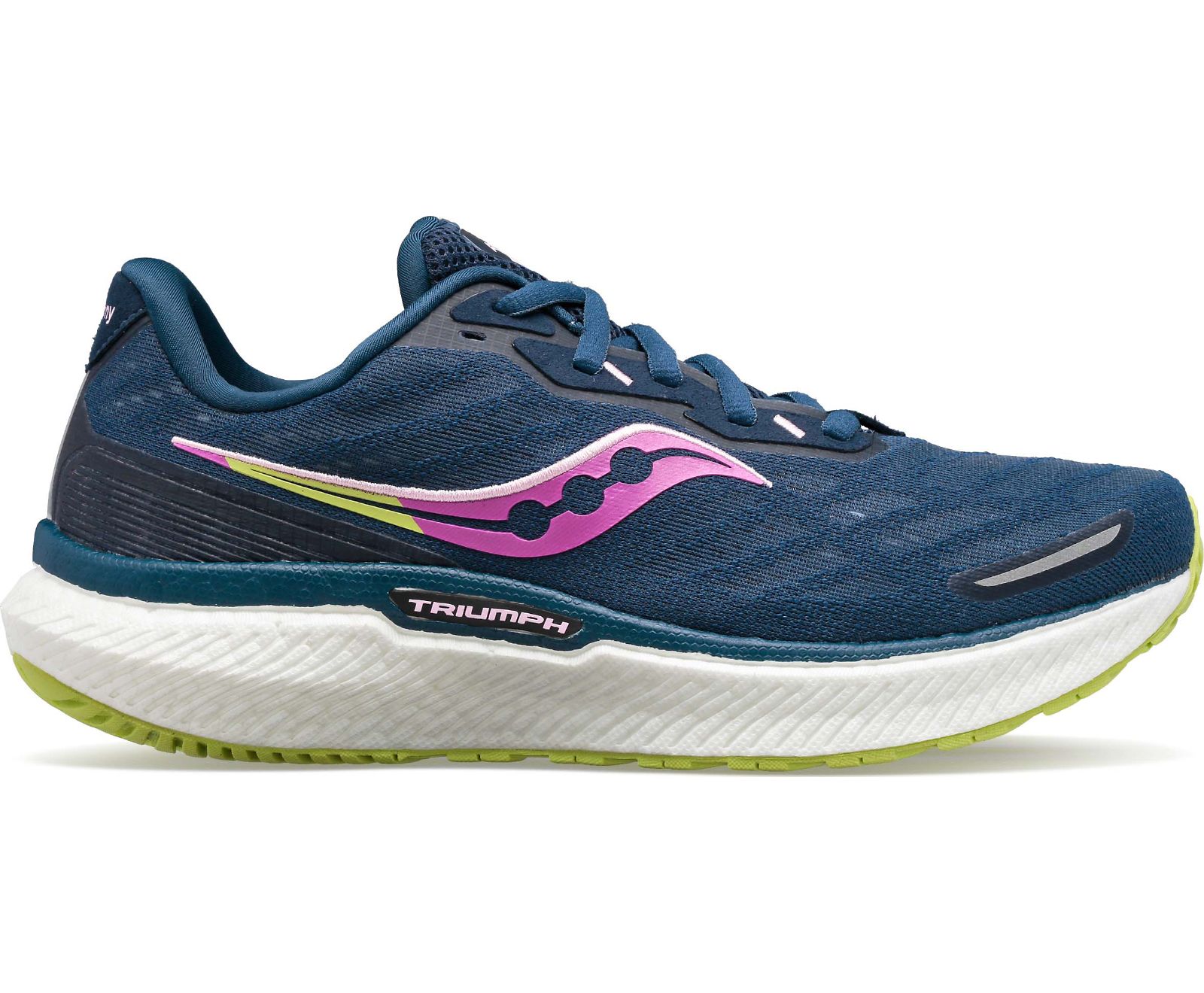 Saucony Triumph 19 Women\'s Running Shoes Navy / Green | AU 211EBCX